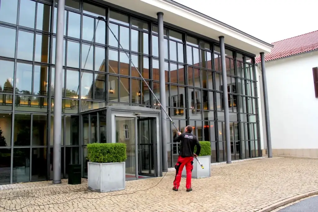 die Glasreinigung