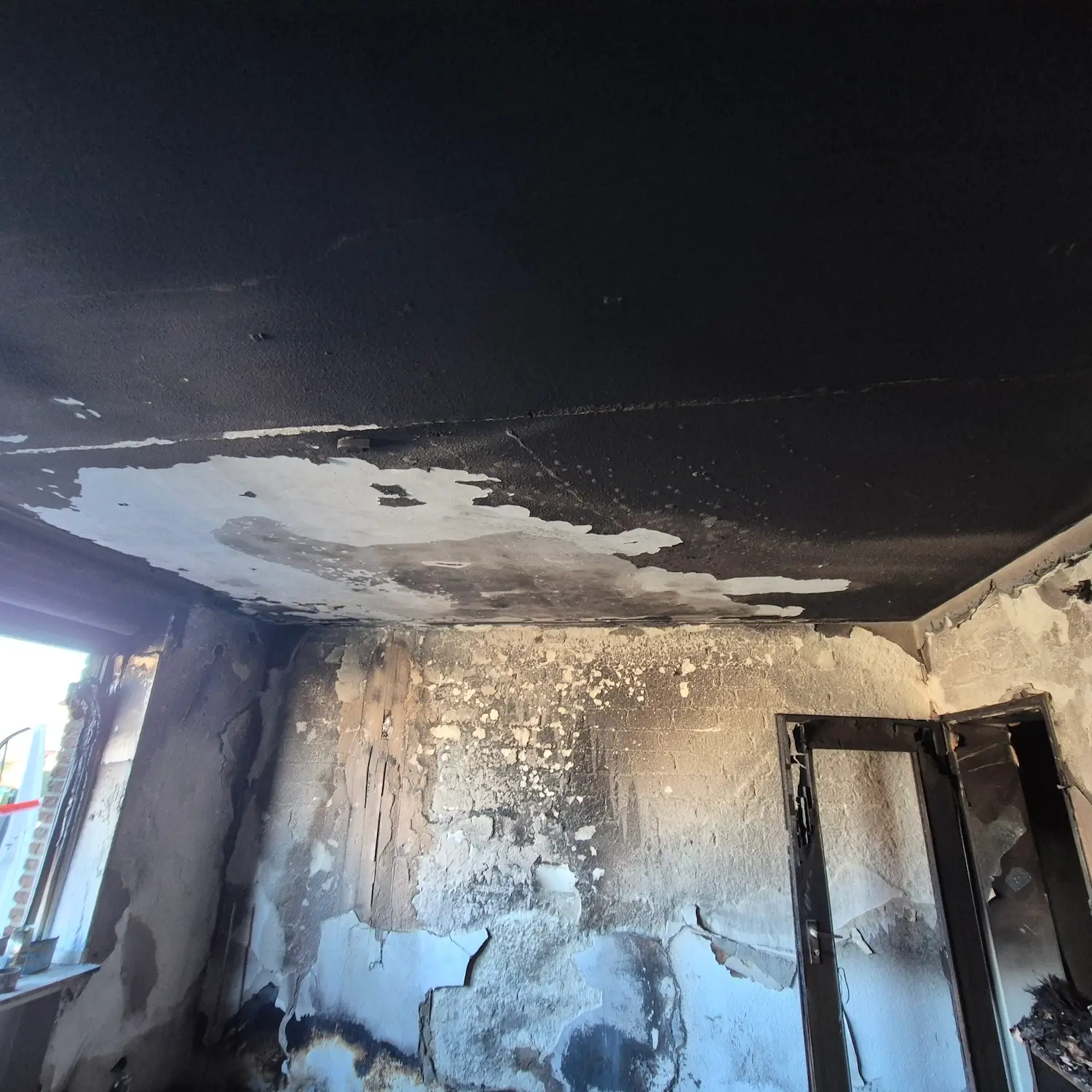 Vor der Sandstrahlenbehandlung